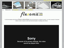 Tablet Screenshot of flexoma.com